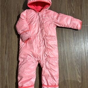 Columbia Light Pink Insulated Snowsuit